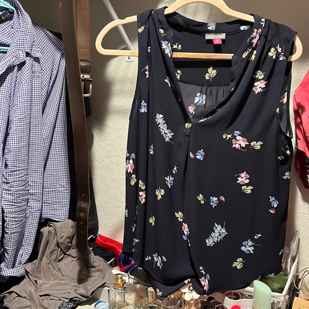 chiffon floral top
